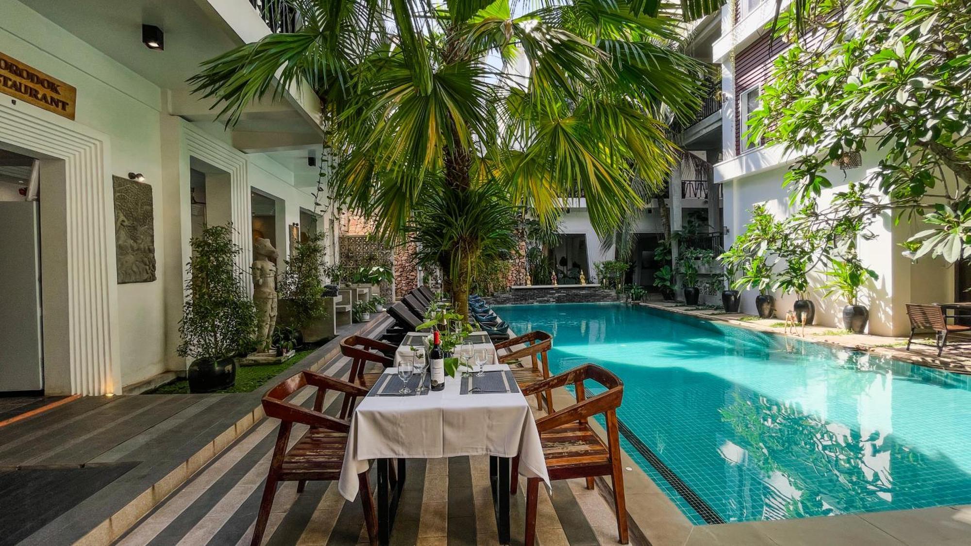 Boutique Indochine D'Angkor Hotel Siem Reap Exterior photo