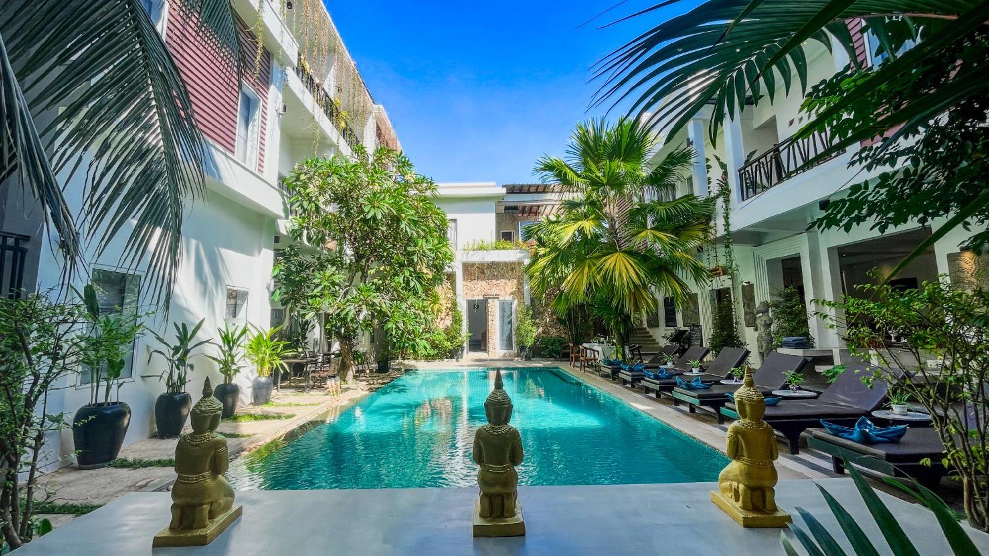 Boutique Indochine D'Angkor Hotel Siem Reap Exterior photo